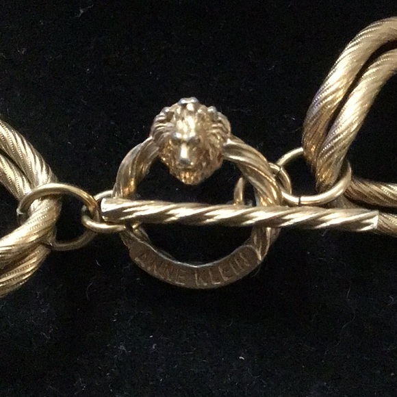 ✨Vintage Anne Klein✨ Gold Link Choker - Picture 2 of 2